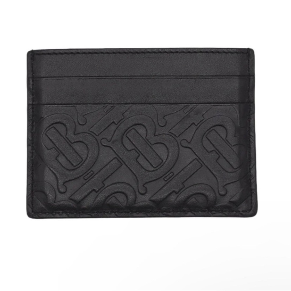 NWOT Burberry black card holder - Picture 4 of 4